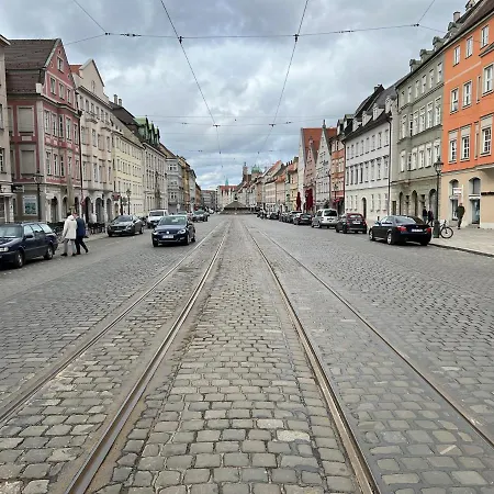 Ferienwohnung Maximilianstrasse Augsburg Exterior foto
